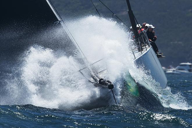 Beau Geste after the start - 2016 Rolex Sydney Hobart Yacht Race © Steve Christo